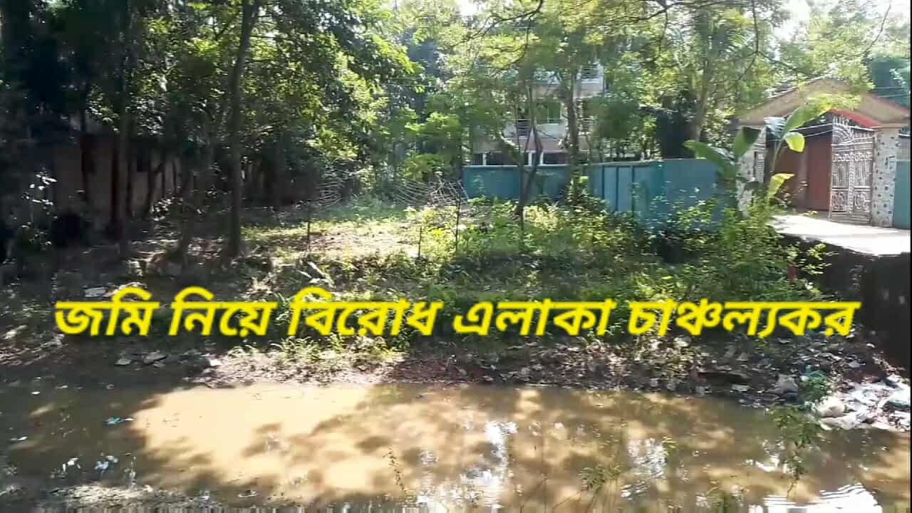 ধর্মপাশায় জমি বিরোধে উভয় পক্ষে মধ্যে বিশৃঙ্খলা সংঘর্ষের আশঙ্কা 