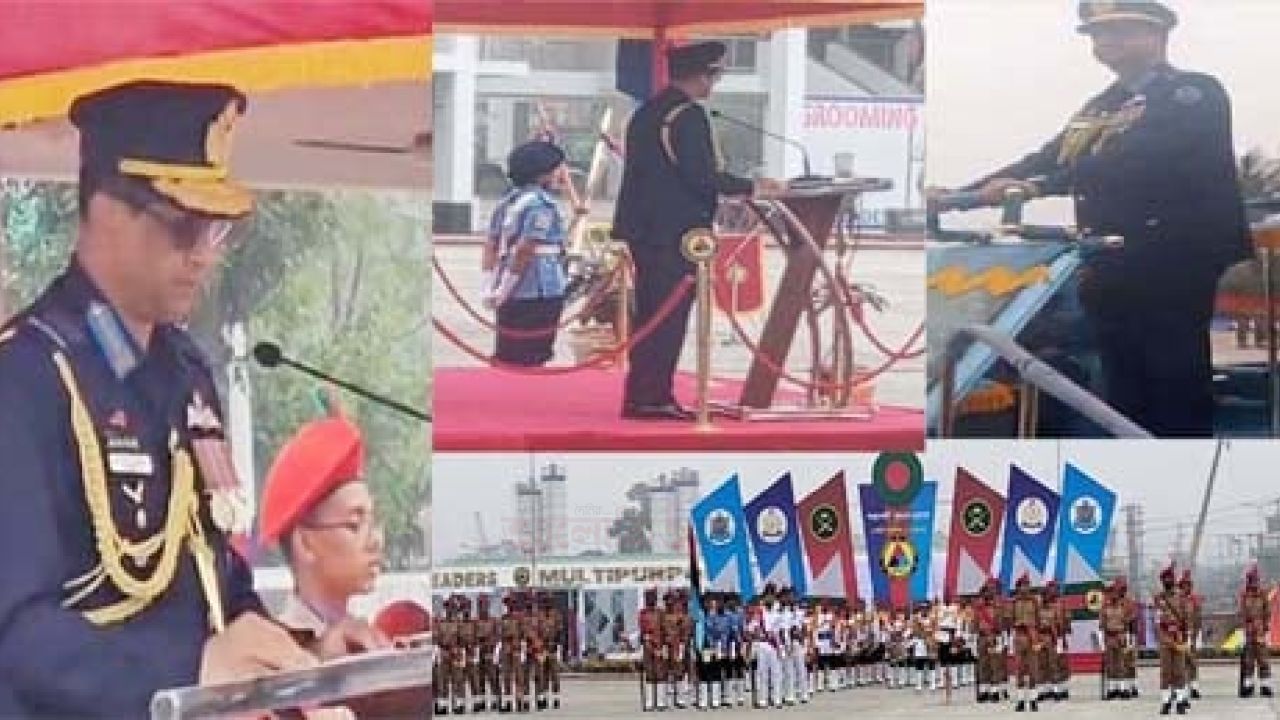 দেশ ও জাতির কল্যাণে সশস্ত্র বাহিনী নিষ্ঠার সঙ্গে কাজ করছে : বিমান বাহিনী প্রধান হাসান মাহমুদ খাঁন