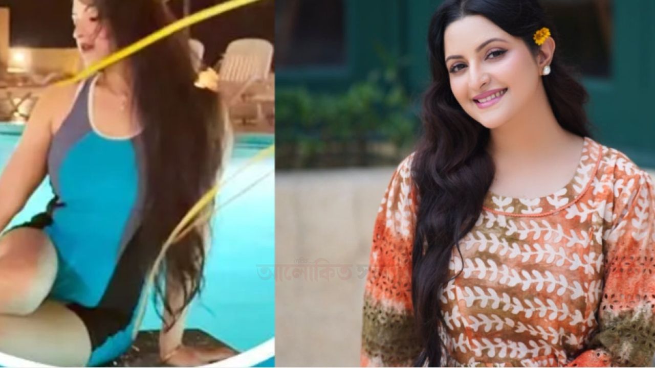 ৩০ সেকেন্ডের ভিডিওতে ঝড় তুললেন পরীমনি।