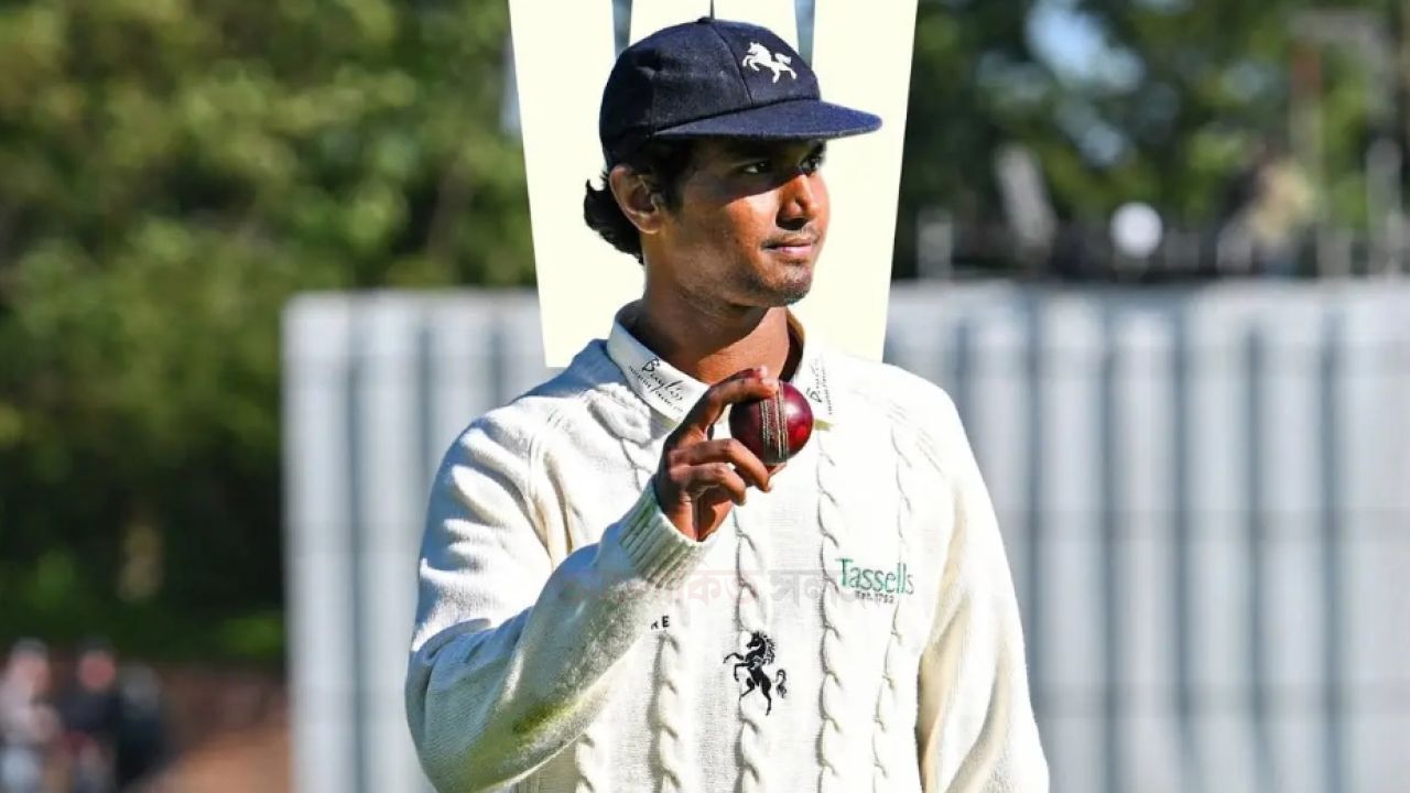 হাসান মাহমুদ প্রথম ম্যাচেই পেলে ৯ উইকেট।