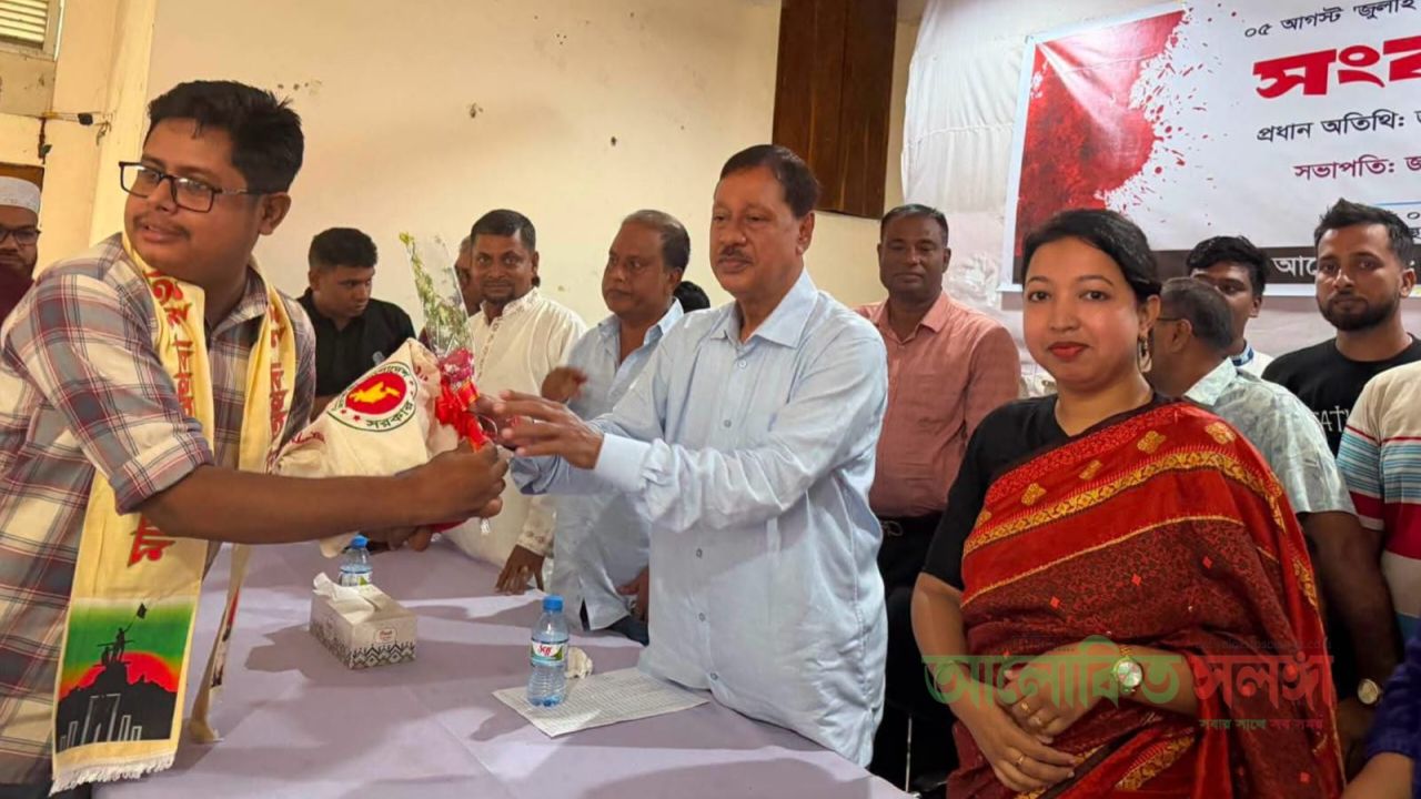 কটিয়াদীতে জুলাই যোদ্ধাদের জমকালো সংবর্ধনা: