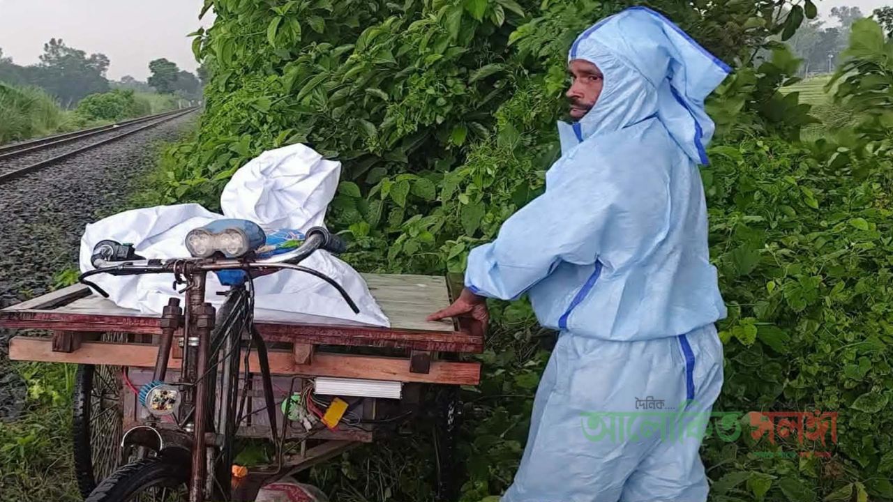 জামতৈল  ট্রেনের ধাক্কায় অজ্ঞাত নারীর মৃত্যু!  