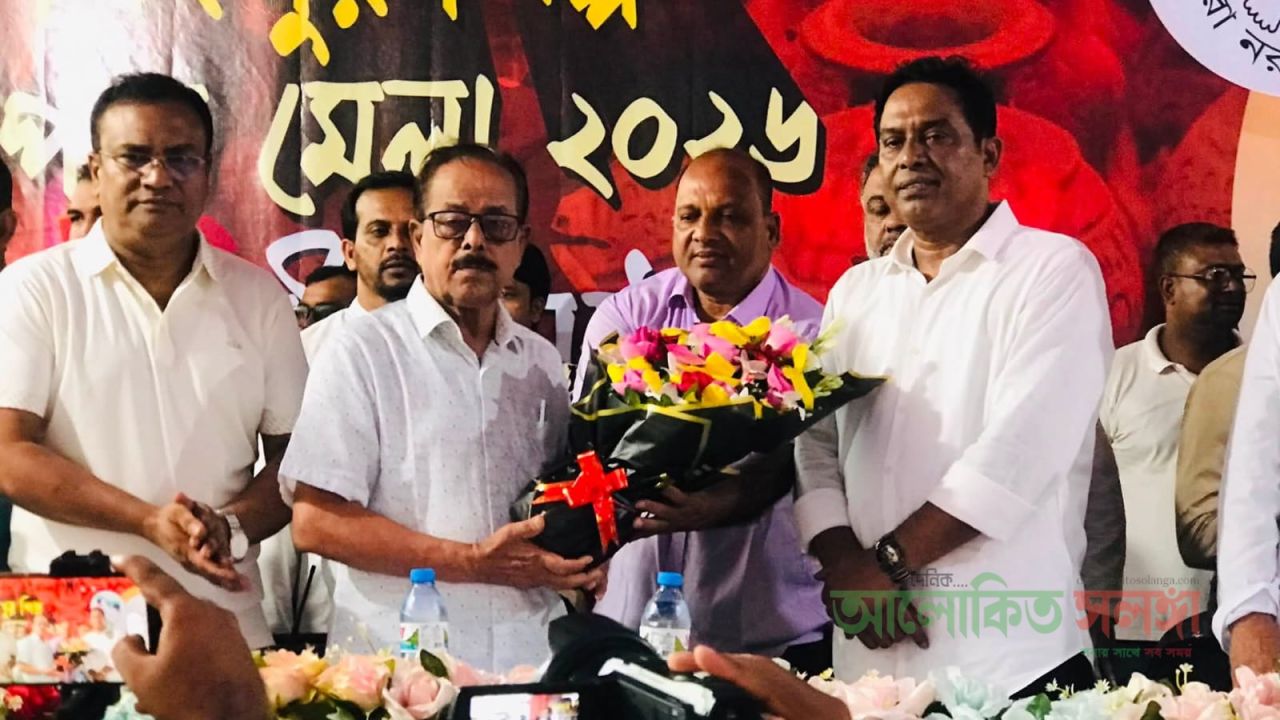 নরসিংদীর শিবপুরে মাসব্যাপী শিল্প ও পণ্য মেলার উদ্বোধন