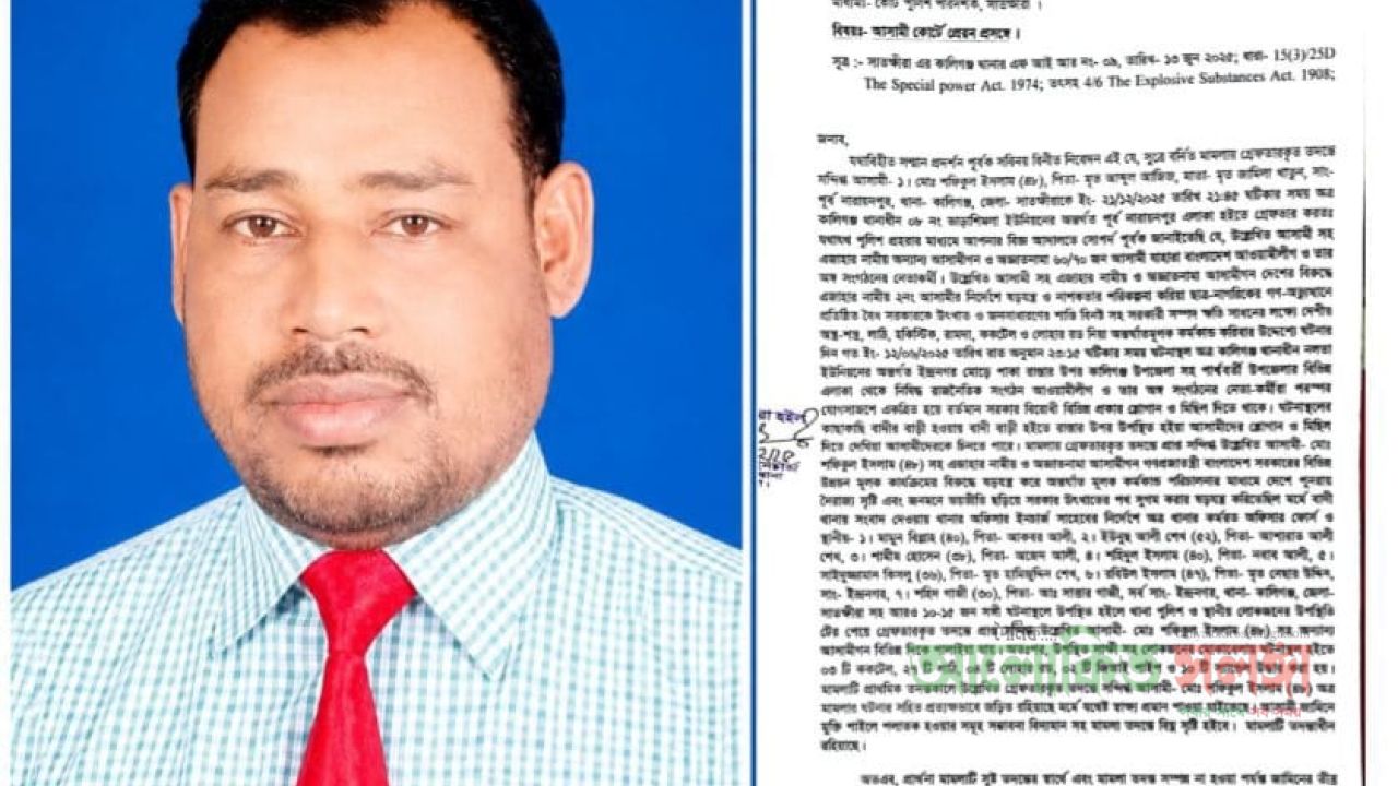 কালীগঞ্জে নাশকতা মামলায় জামিনে জেল থেকে বেরোনোর ১৪ ঘন্টায় প্রধান শিক্ষক শফিকুলের বরখাস্ত প্রত্যাহার 