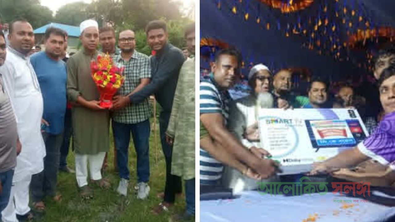 পূবাইলে মিনিবার ফুটবল টুর্নামেন্ট ফাইনাল খেলায় সি.কে (ছোট কয়ের) ভয়েস জয়ী 