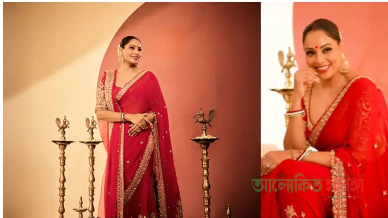 বিজয়া দশমীর শুভেচ্ছা জানালেন বিপাশা বসু