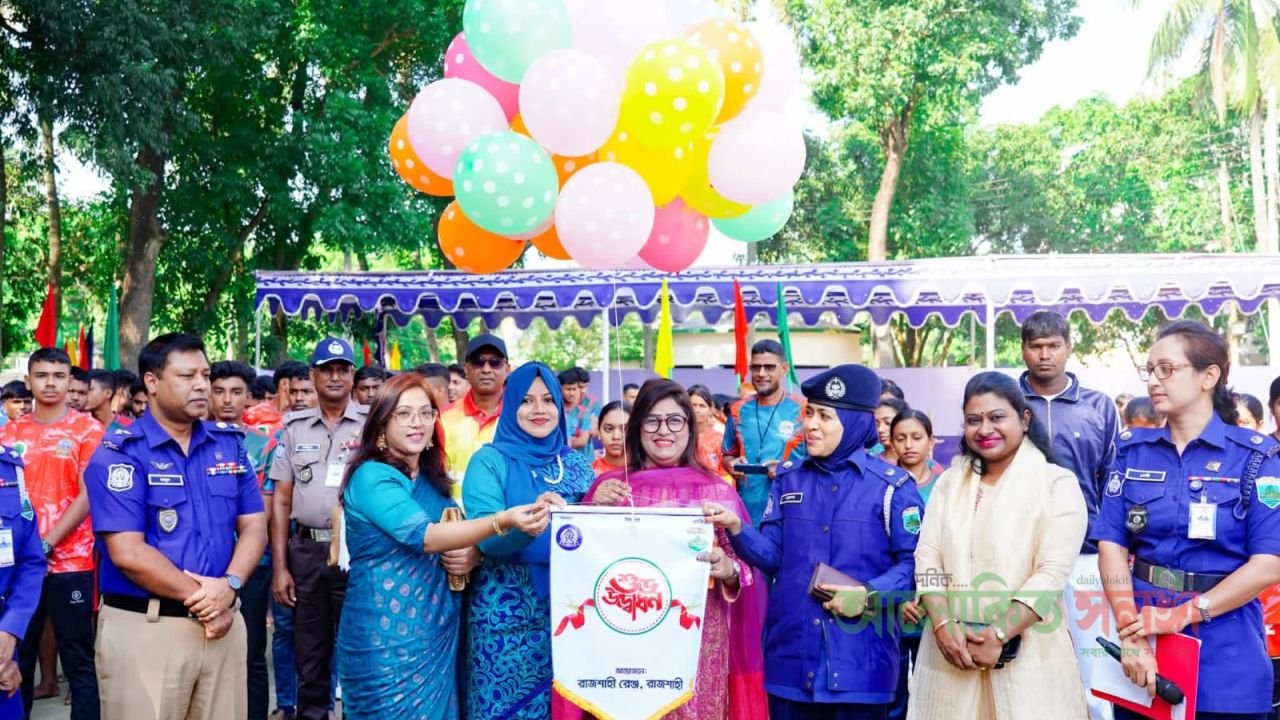 রাজশাহীতে প্রথম কমিউনিটি পুলিশ কাবাডি চ্যাম্পিয়নশিপের উদ্বোধন