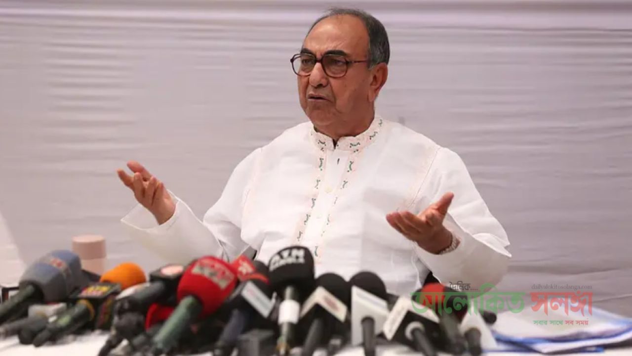 অযথা বিরোধিতা না করে সম্মিলিতভাবে দেশের সংকট মোকাবিলা করতে হবে: মির্জা আব্বাস