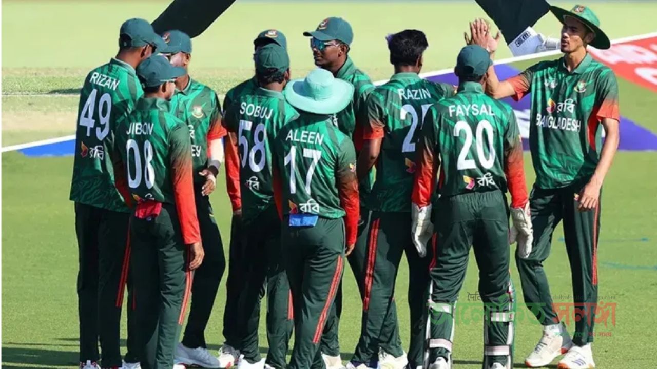 যুব এশিয়া কাপের দল ঘোষণা করল বাংলাদেশ